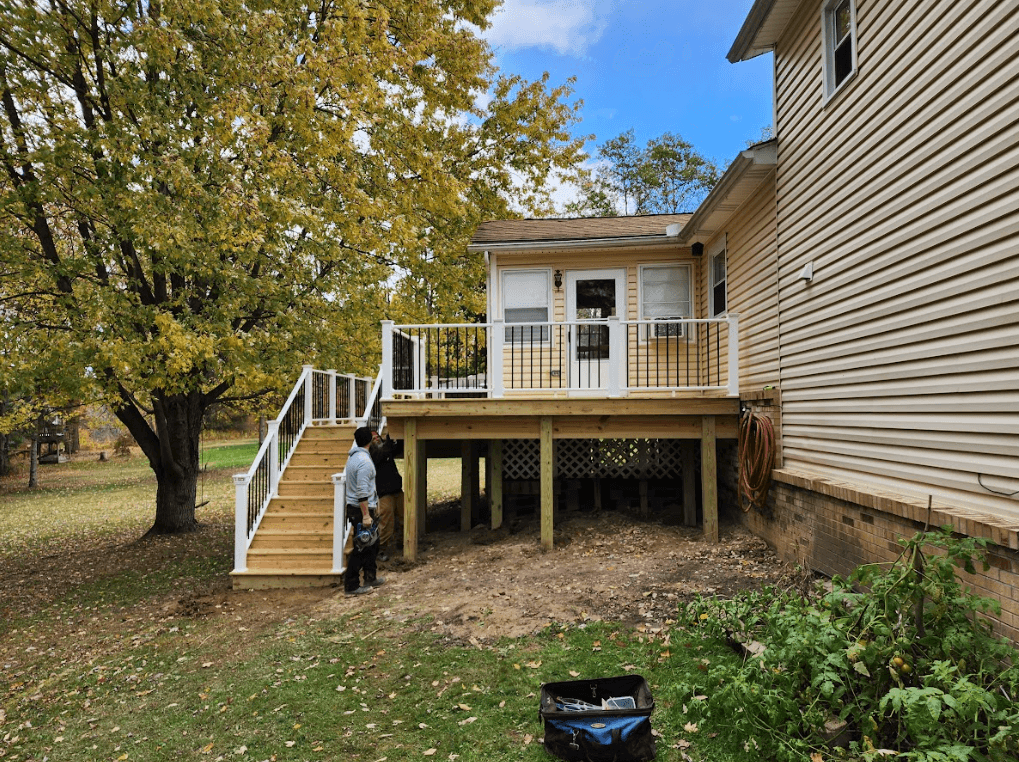 photo of a deck remodeling project - Deck Resurfacing Services