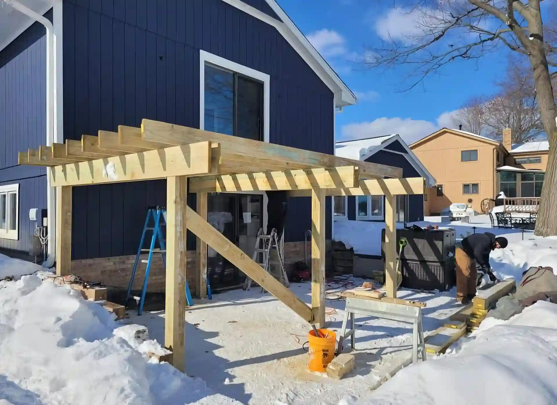 Efficient deck construction and installation services in northeast ohio - Decking Contractors near me