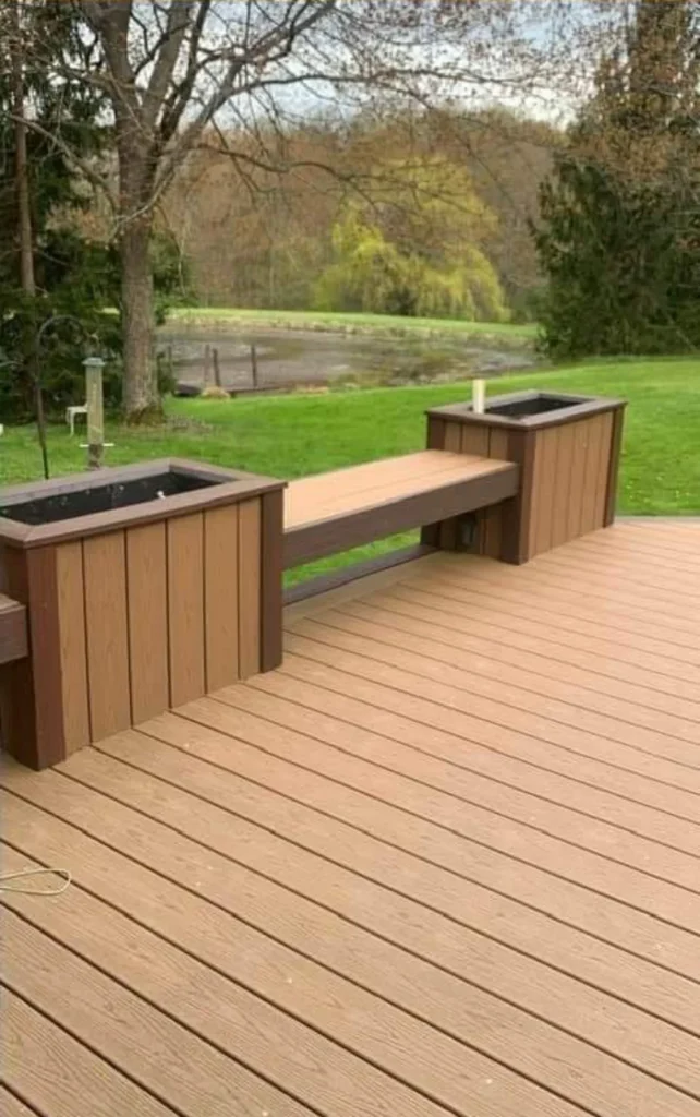 Deck Planter Boxes