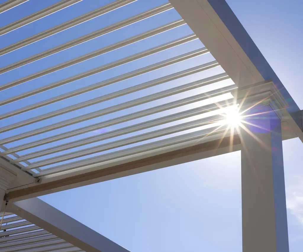 Louvered Pergola Installation in Northeast Ohio | Timeless Custom Decks