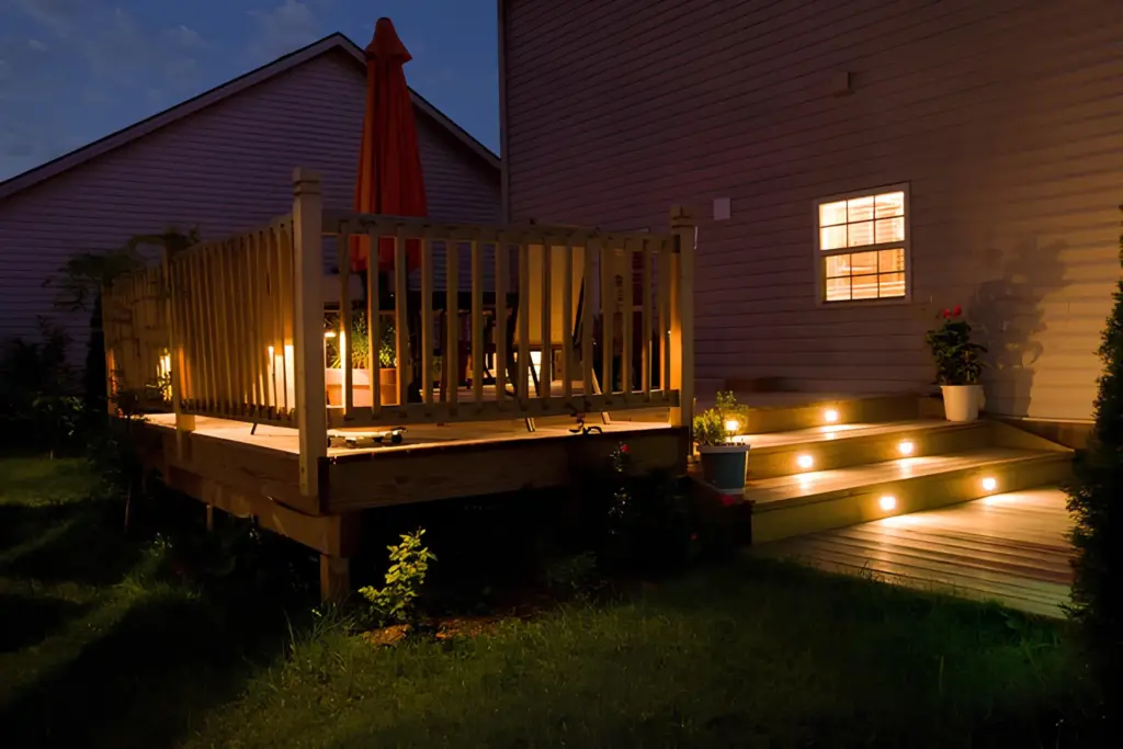 Deck Lighting Installation in Northeast Ohio | Timeless Custom Decks
